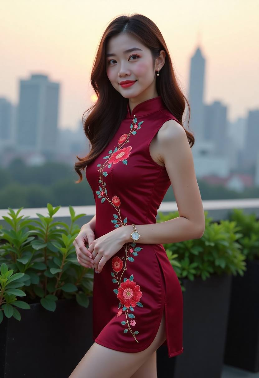 长街灯火海报